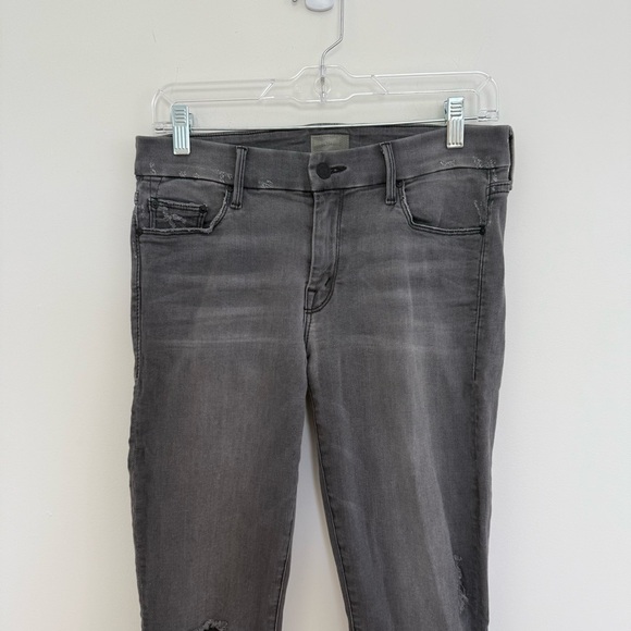 Mother Gray Skinny Jeans‎ Sz 30 - Picture 4 of 16